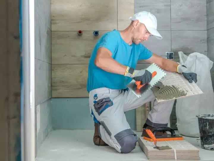 Badkamer renovatie zonder breken
