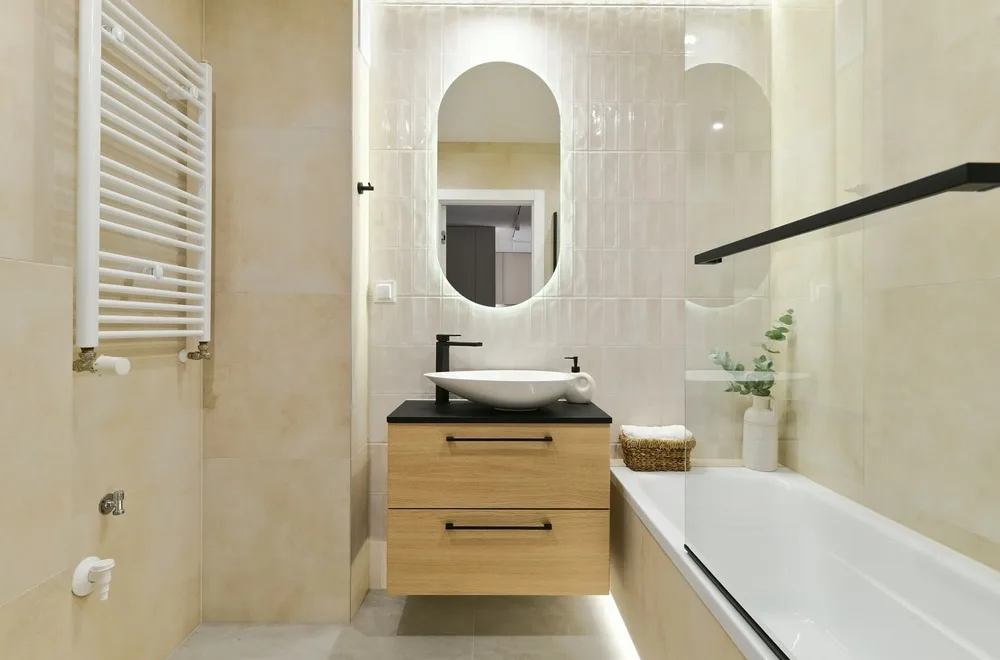 De Japandi stijl badkamer